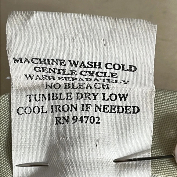 Orchadia Casuals Linen/Cotton Flower Print Blouse - Size Medium - Picture 6 of 6